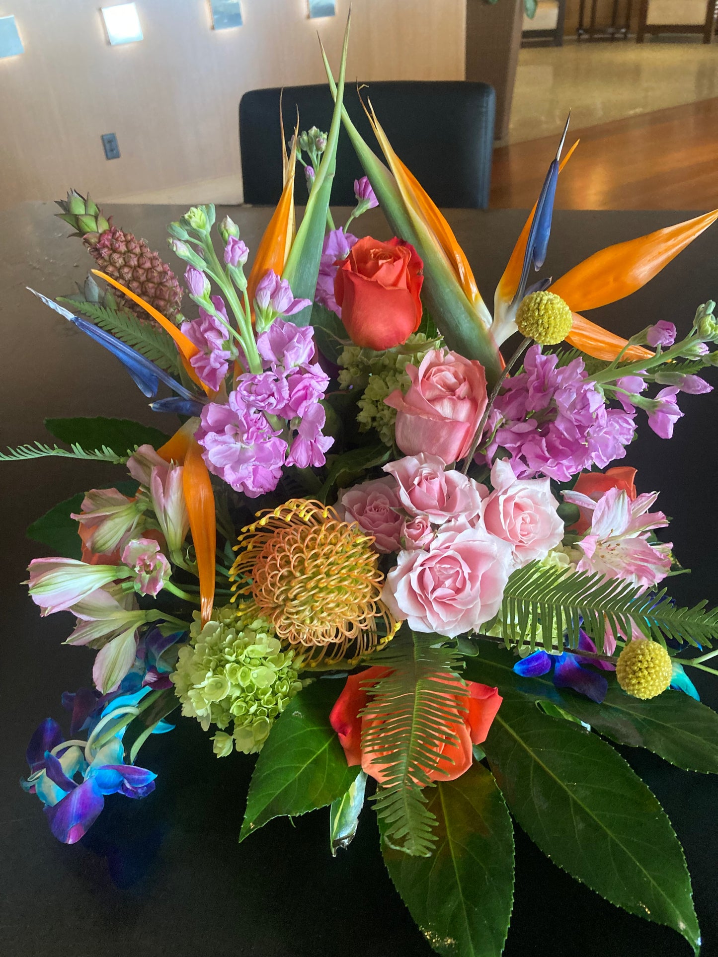 A Tropical Centerpiece