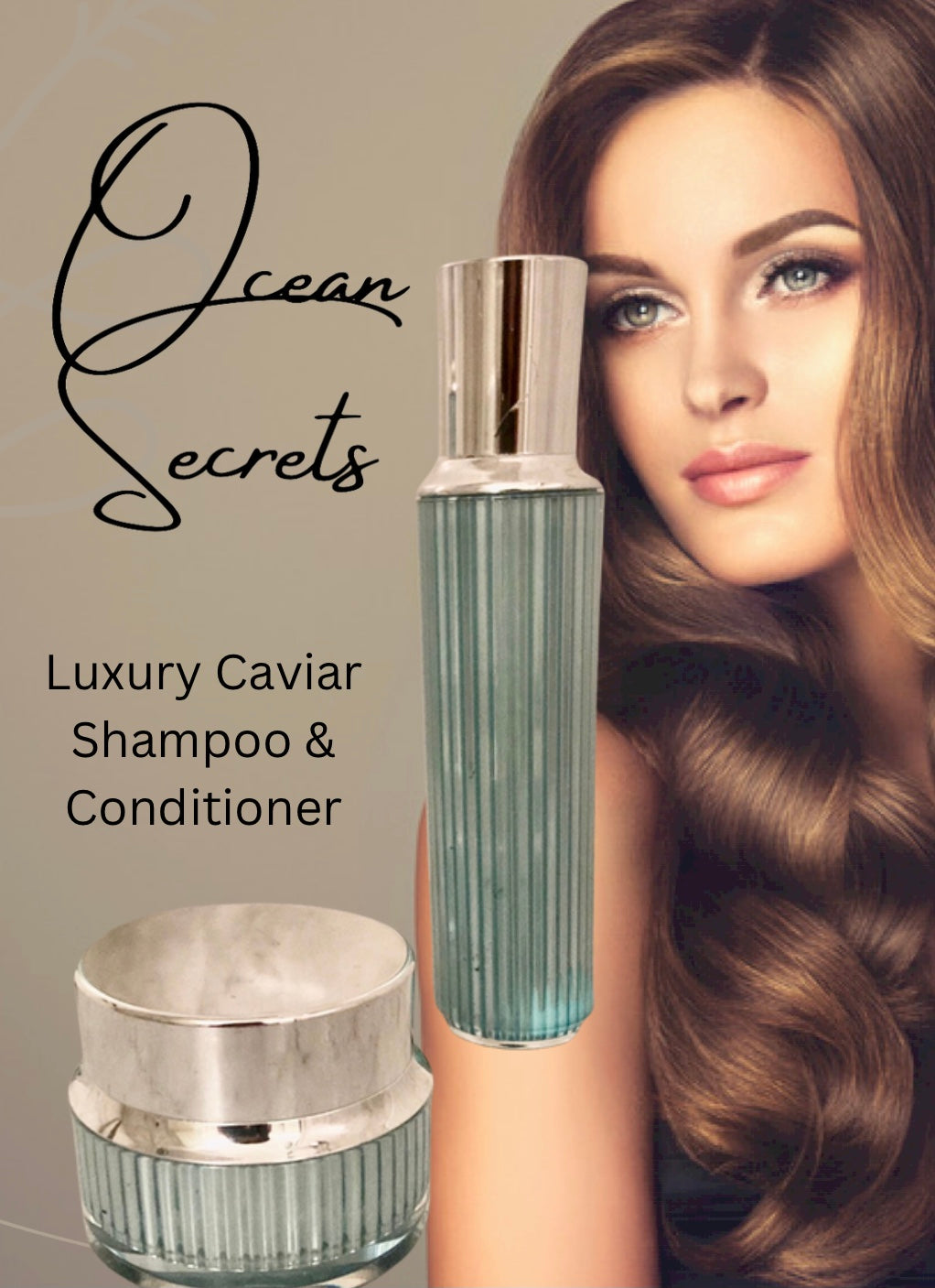 Luxury Caviar Hair Bath Shampoo & Conditioner - Coco Napoli Fragrance Shampoo 50mg & Conditioner 50mg Combo