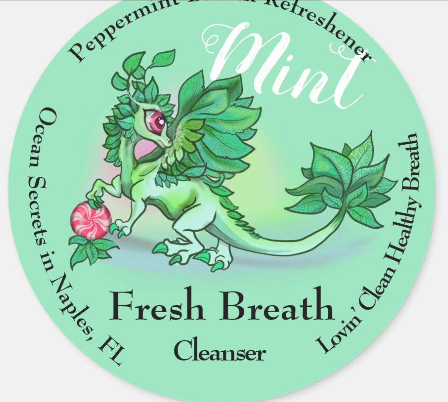 Fresh Breath w/ Peppermint - 3- 1oz bottles