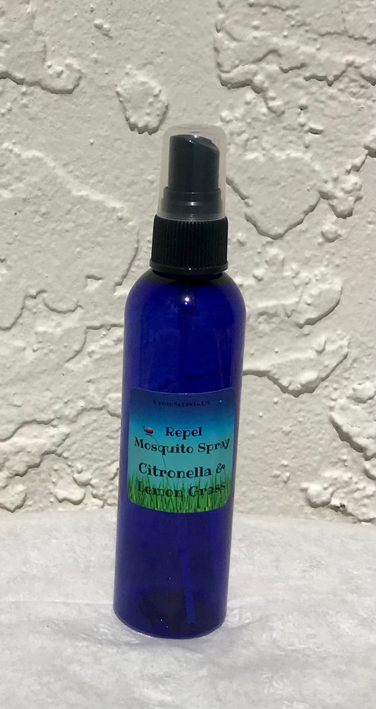 W Naturally Organic Bug Spray - Citronella, Lemongrass & Eucalyptus- 4oz
