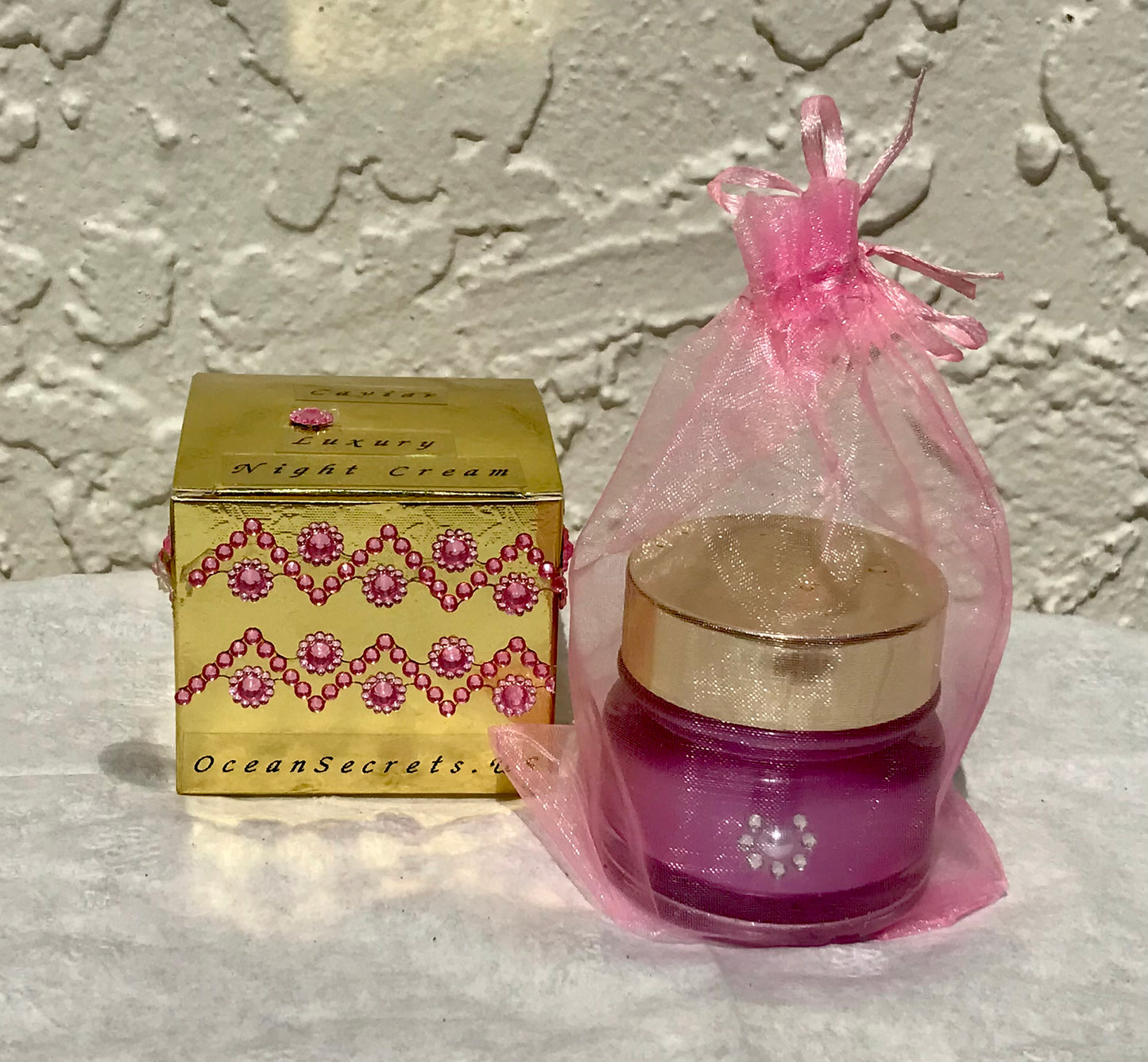 Radiance Collagen & Pink Caviar  Night Cream 1oz Napoli Coco