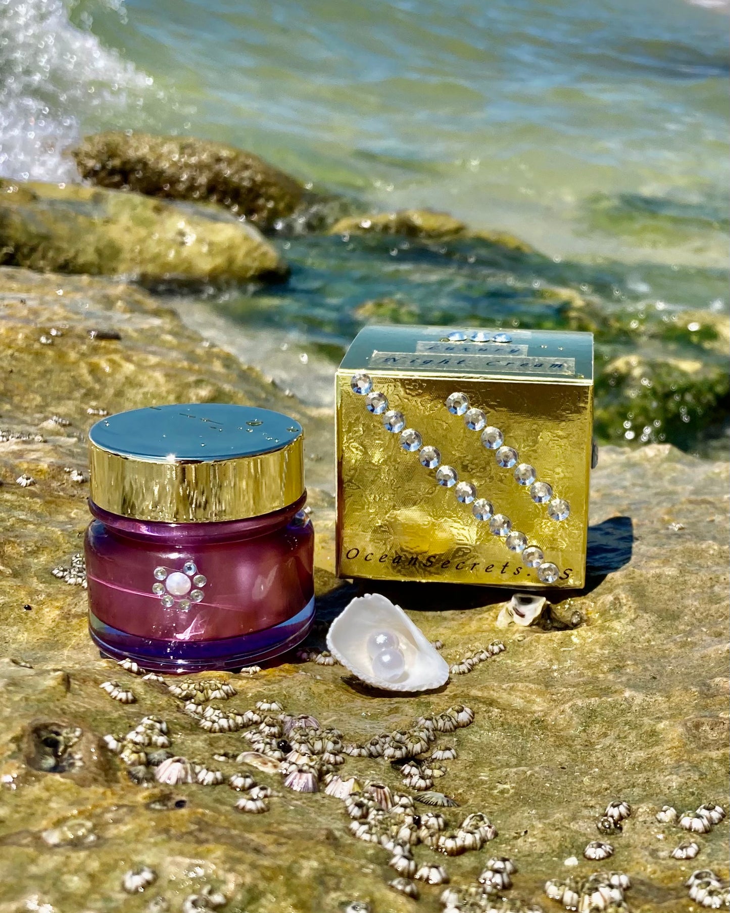Radiance Collagen & Pink Caviar  Night Cream 1oz Napoli Coco
