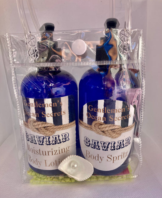 Gentlemen’s Blu’ Skin Moisturizer & Body Spritz Fragrance Duo - 8oz each