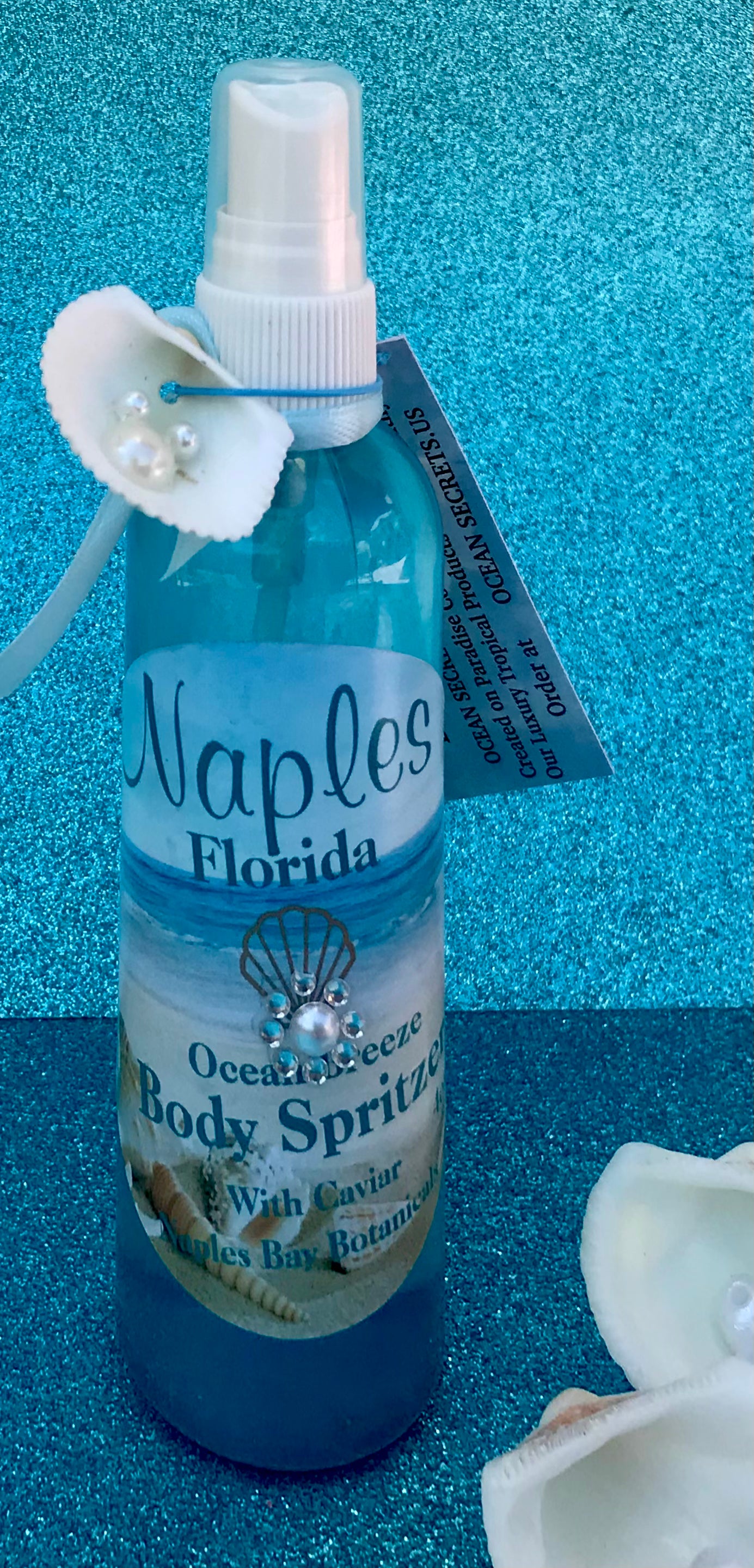 Naples Boutique Gift Shop Products - Flower Bomb Scent - with Product Stand