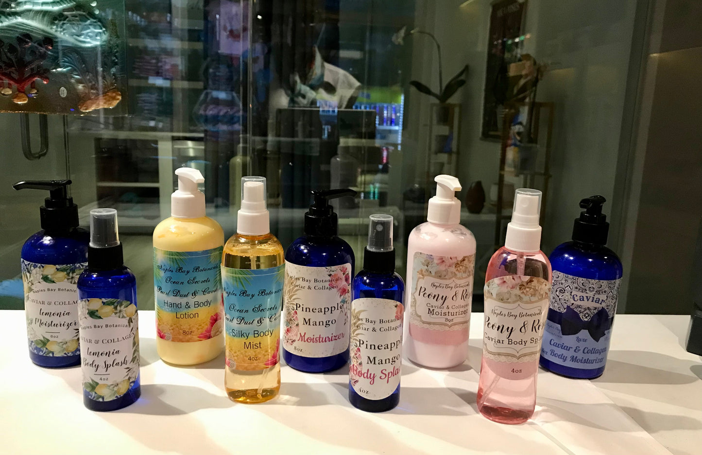 Gift Shop Collection - 20 Pieces - 8oz Lotions & 4oz Body Spritzers