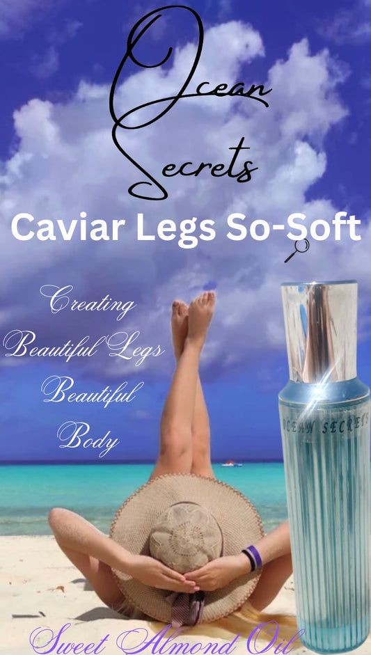 Caviar & Hemp Oil Gold - Napoli Coco - Beautiful Legs & DeCollette - 30mg Naples, FL