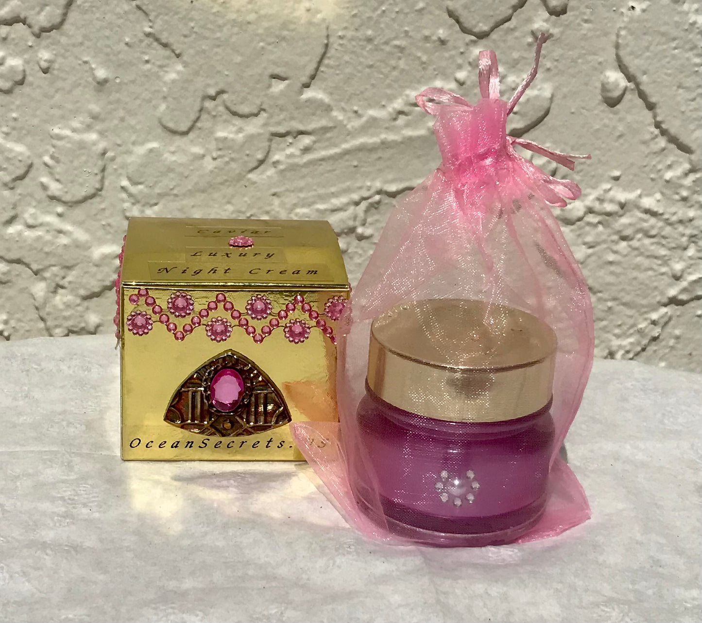 Radiance Collagen & Pink Caviar  Night Cream 1oz Napoli Coco