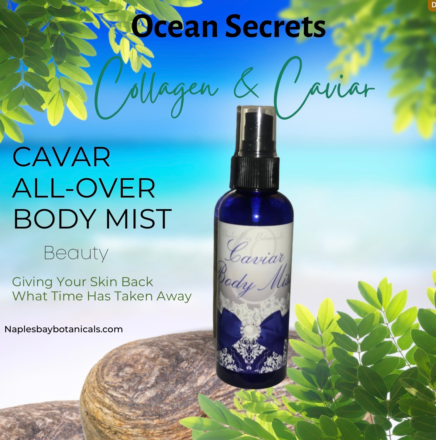 A Caviar Body Spray Soft-n-Silky Ocean5 Fragrance Energizing All-Over Body Splash 4oz Naples, FL