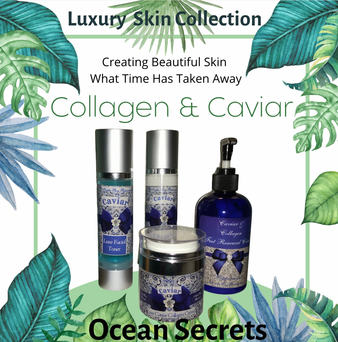 I Caviar & Collagen Ocean5 Beautiful Skin Renewal Collection